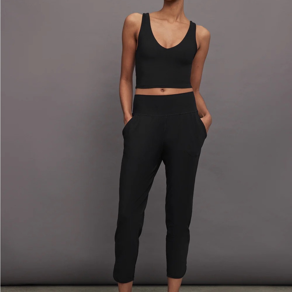 Carbon38 Black Melt Joggers